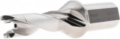Replaceable-Tip Drill: 0.906 to 0.941" Dia, 2.72" Max Depth, 1-1/4" Weldon Flat Shank