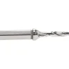 Replaceable-Tip Drill: 0.295 to 0.311" Dia, 1.48" Max Depth, 1/2" Weldon Flat Shank
