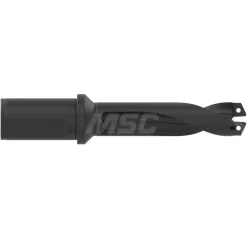 Replaceable-Tip Drill: 26 to 28.57 mm Dia, 3.4219