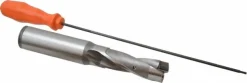 Replaceable-Tip Drill: 22.23 to 22.73 mm Dia, 66.68 mm Max Depth, 25.4 mm Straight-Cylindrical Shank