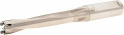 Replaceable-Tip Drill: 14.51 to 15.5 mm Dia, 3.346" Max Depth, 3/4" Weldon Flat Shank