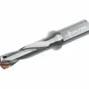 Replaceable-Tip Drill: 17 to 17.99 mm Dia, 54 mm Max Depth, 3/4" Straight-Cylindrical Shank