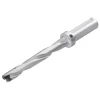 Replaceable-Tip Drill: 20.64 to 21.14 mm Dia, 165.1 mm Max Depth, 25.4 mm Weldon Flat Shank