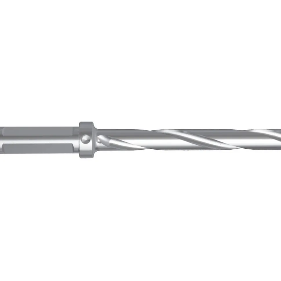 Replaceable-Tip Drill: 20.64 to 21.14 mm Dia, 165.1 mm Max Depth, 25.4 mm Weldon Flat Shank