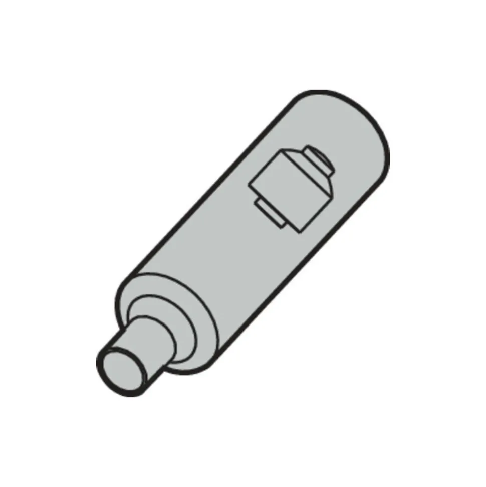 Replaceable Tip Milling Shank: Series Minimaster, 30 mm Projection, 3/4" 90 ° Shank