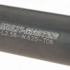 Replaceable Tip Milling Shank: Series Multimaster, 5/8" Straight Shank