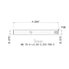 Replaceable Tip Milling Shank: Series Multimaster, 3/8" 90 ° Shank