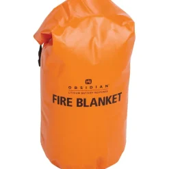 Rescue Blankets: Type: Lithium Battery Fire Blanket; Material: Silicone; Overall Length: 13.1000; Overall Width: 9.8
