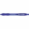 Retractable Ball Point Pen: 1 mm Tip, Blue Ink