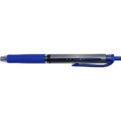 Retractable Pen: 0.7 mm Tip, Blue Ink