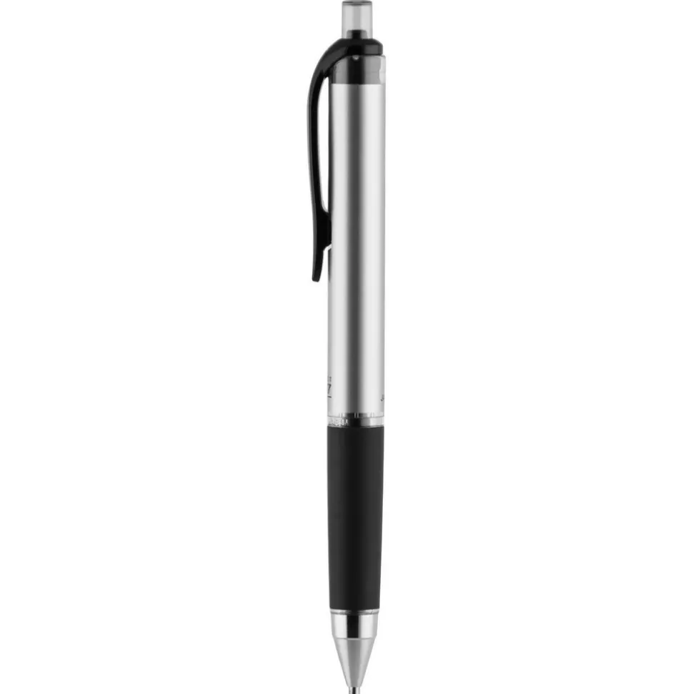 Retractable Pen: 1 mm Tip, Blue Ink
