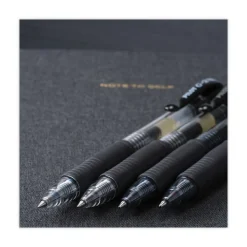 Roller Ball Pen: Conical Tip, Black Ink