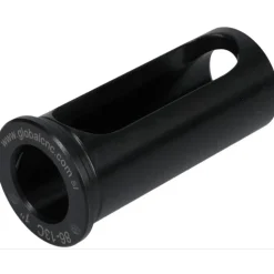 Rotary Tool Holder Bushing: Type C, 1" ID, 1-1/2" OD, 3-3/8" Length Under Head