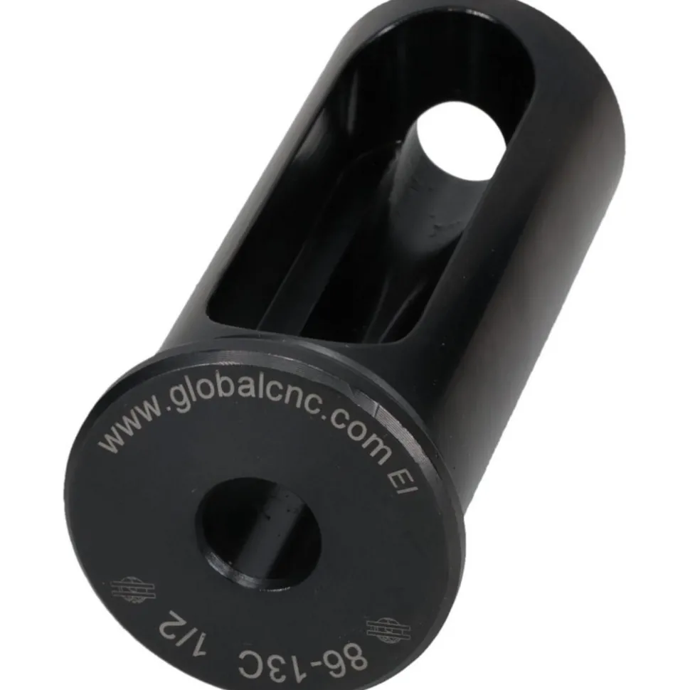 Rotary Tool Holder Bushing: Type C, 1/2" ID, 1-1/2" OD, 3-3/8" Length Under Head