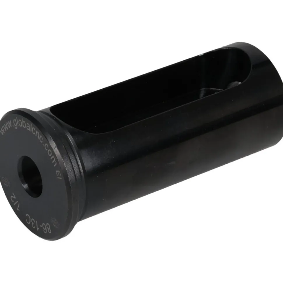 Rotary Tool Holder Bushing: Type C, 1/2" ID, 1-1/2" OD, 3-3/8" Length Under Head