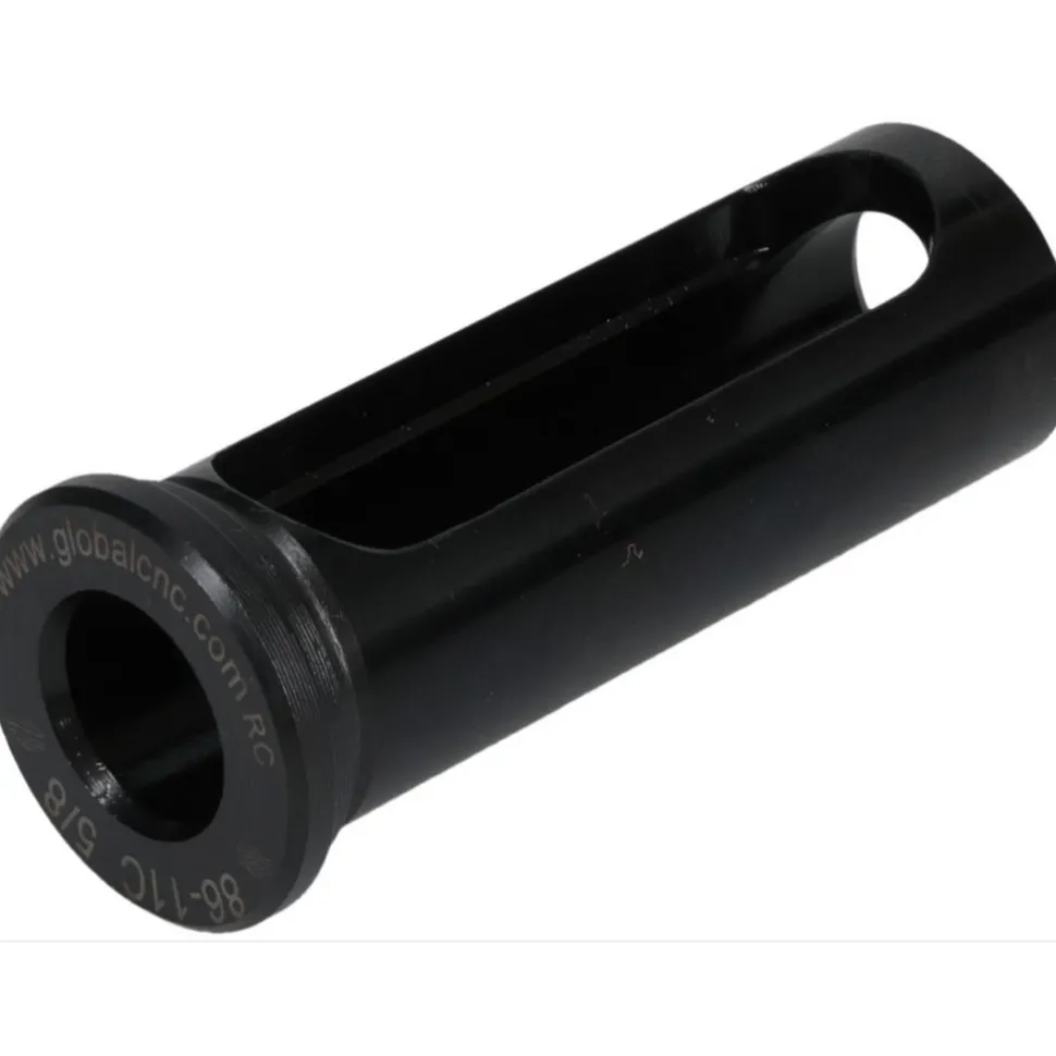 Rotary Tool Holder Bushing: Type C, 5/8" ID, 1" OD, 2-3/4" Length Under Head