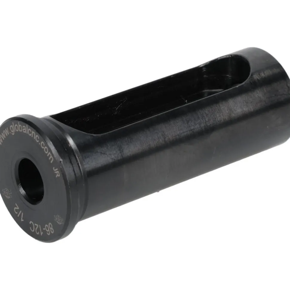 Rotary Tool Holder Bushing: Type C, 1/2" ID, 1-1/4" OD, 3-1/4" Length Under Head