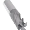 Roughing & Finishing End Mill: 1/2" Dia, 4 Flute, Solid Carbide
