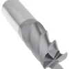 Roughing & Finishing End Mill: 3/4" Dia, 4 Flute, Solid Carbide