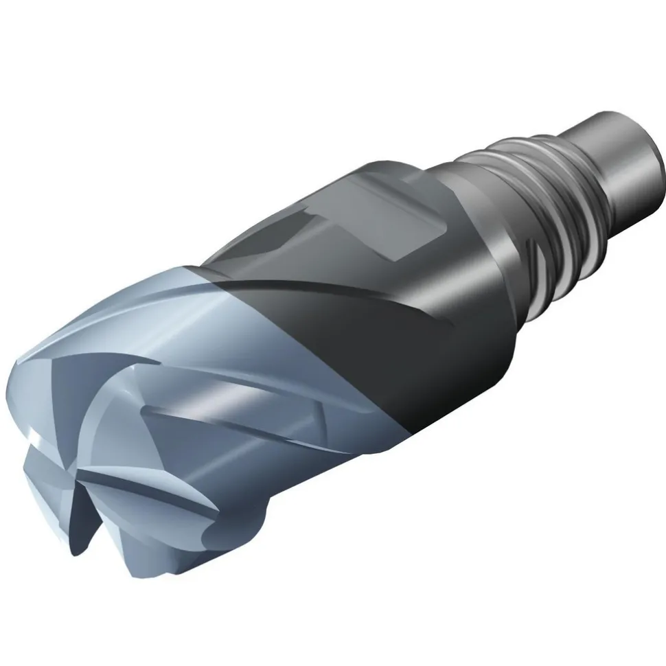 Roughing End Mill Heads: Mill Diameter (mm): 20.00; Mill Diameter (Decimal Inch): 0.7874; Connection Type: Modular
