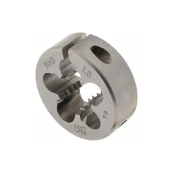Round Die: M10x1.5, High-Speed Steel
