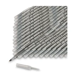 Round Stick Grip Pen: Ball Tip, Black Ink