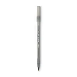 Round Stick Grip Pen: Ball Tip, Black Ink