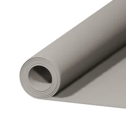 Rubber Roll: Closed Cell, Neoprene Spring Blend, 3/8" Thick, 2" Wide, 25.000' Long, Black