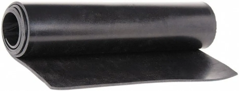 Rubber Sheet: Buna-N, 1/8" Thick, 36" Wide, Black