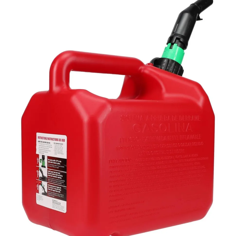 Safety Can: 2 gal, Polyethylene
