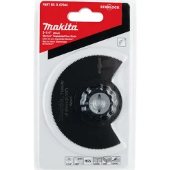 Scroll Saw Blades: For Use With: Wood, Plywood, OSB; Description: Starlock Oscillating Multi‑Tool 3‑1/4