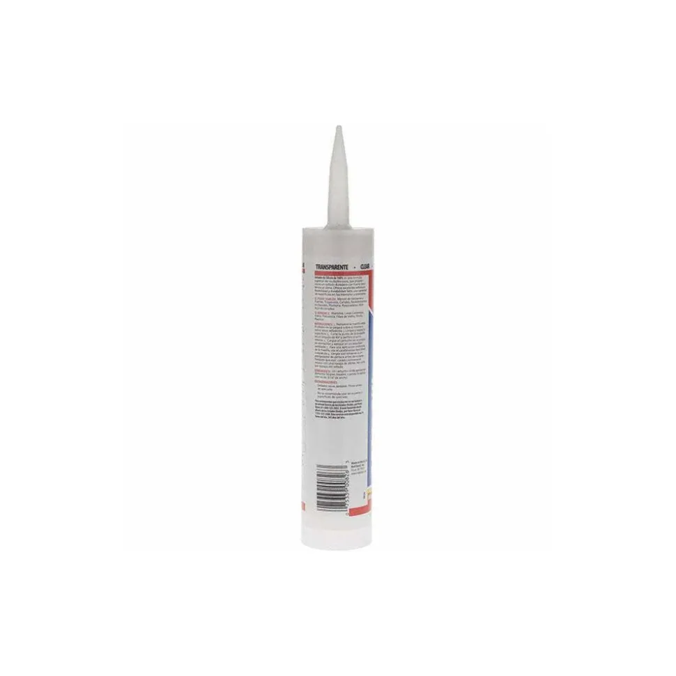 Sealant: 10.1 oz Cartridge, Clear, Silicone