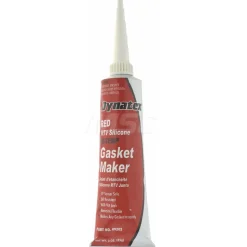 Sealant: 3 oz Tube, Red, RTV Silicone