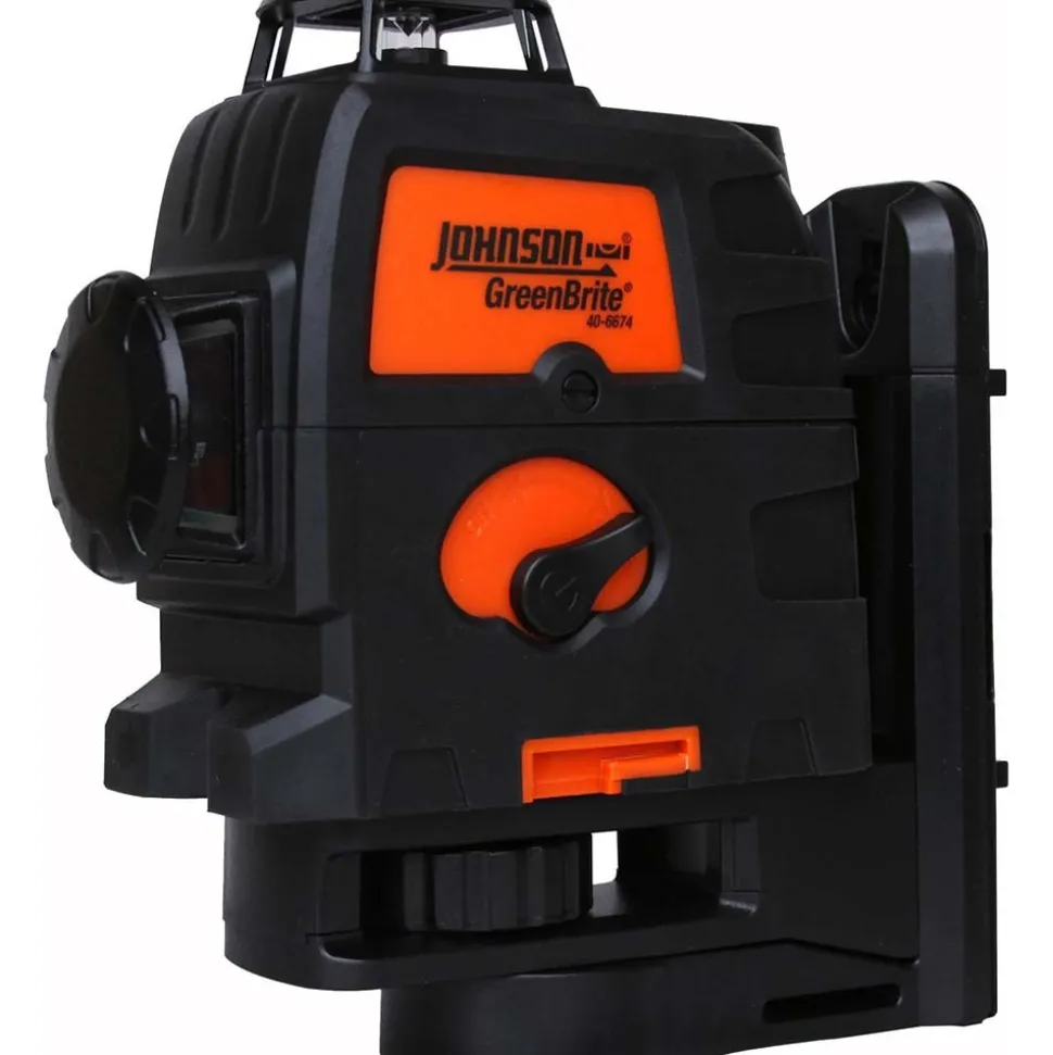 Self Leveling Line Laser Level: 1 Beam, Green Beam