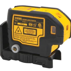Self Leveling Laser Level: 5 Beams, Red Beam