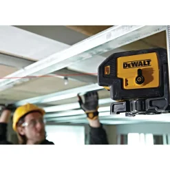 Self Leveling Laser Level: 5 Beams, Red Beam
