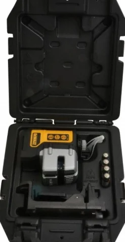 Self Leveling Line Laser Level: 3 Beams, Red Beam