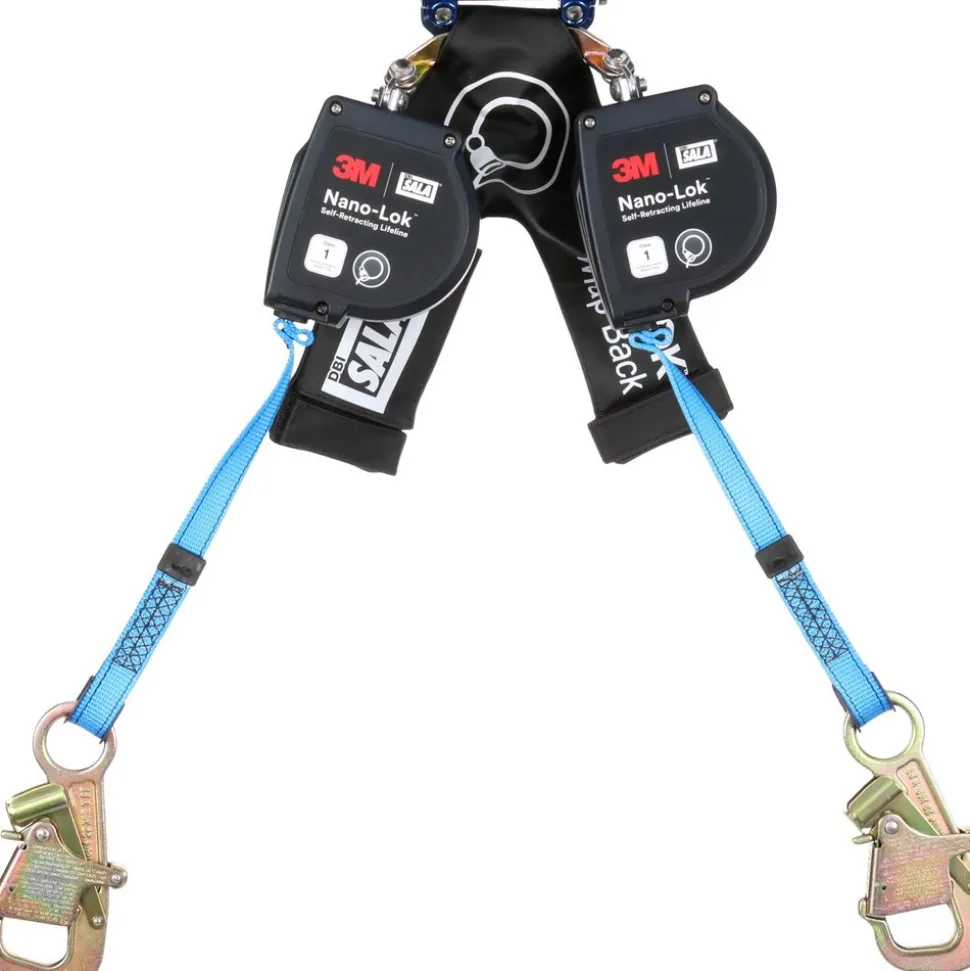 Self-Retracting Lifeline: 420 lb Capacity, 8.00' Lifeline, None
