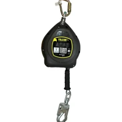 Self-Retracting Lifeline: 420 lb Capacity, 20' Lifeline, Steel Self-Locking Carabiner