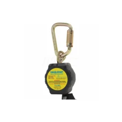Self-Retracting Lifeline: 350 lb Capacity, Steel Carabiner
