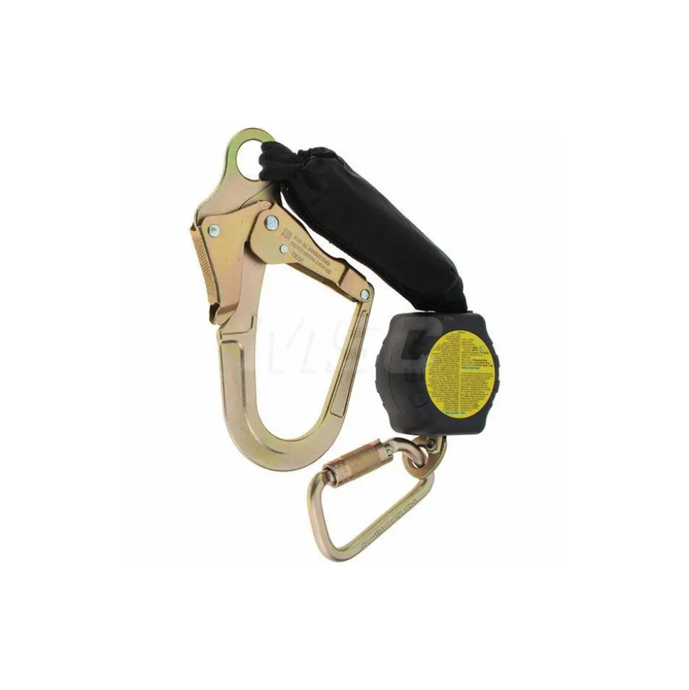 Self-Retracting Lifeline: 350 lb Capacity, Steel Carabiner