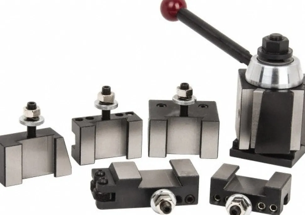 Series BXA Tool Post Holder & Set for 10 to 15" Lathe Swing