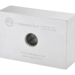 Setup Block: 0.0001 Squareness, Hardened Steel, 1-2-3 Block