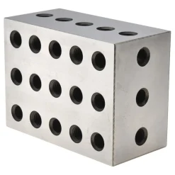 Setup Block: 0.0003 Squareness, Hardened Steel, 2-3-4 Block