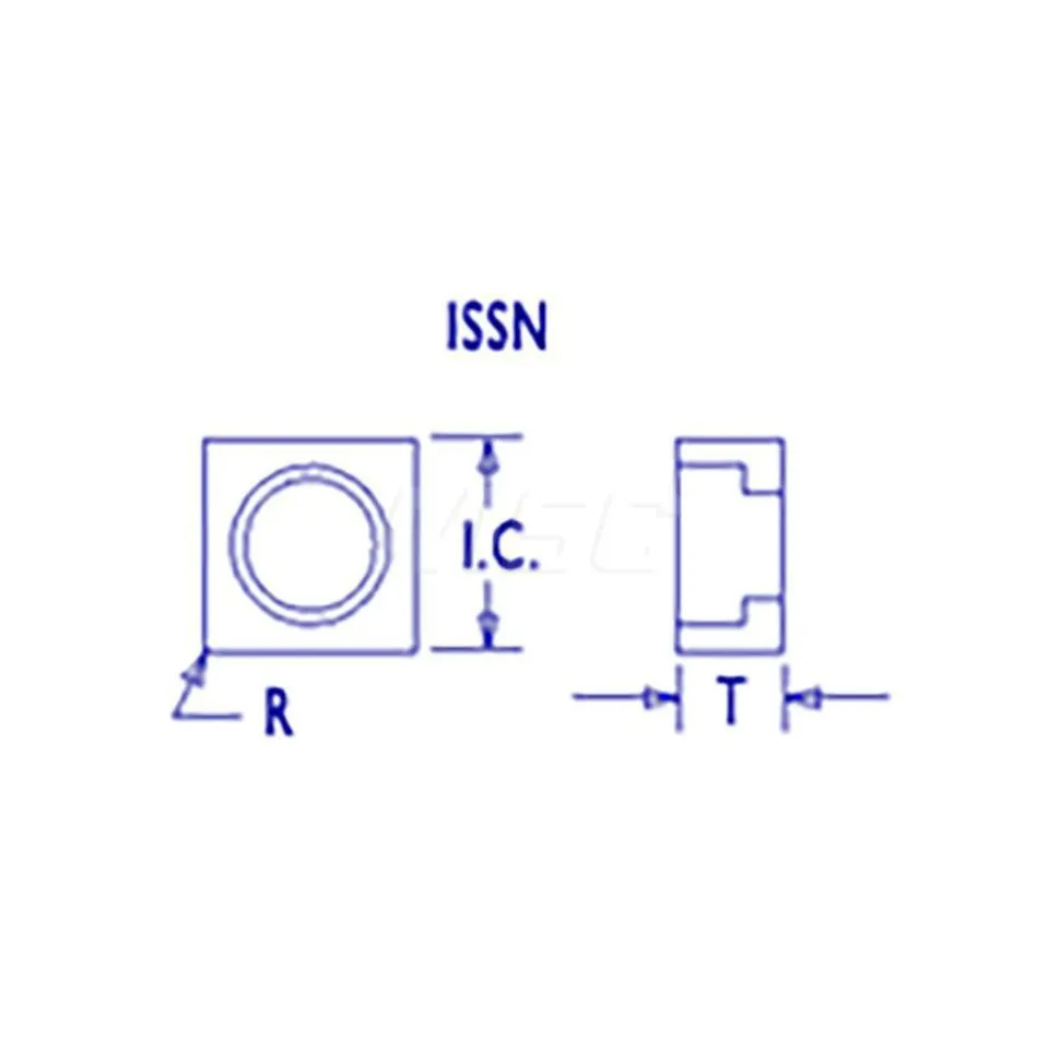 Shim for Indexables: 3/4" Inscribed Circle