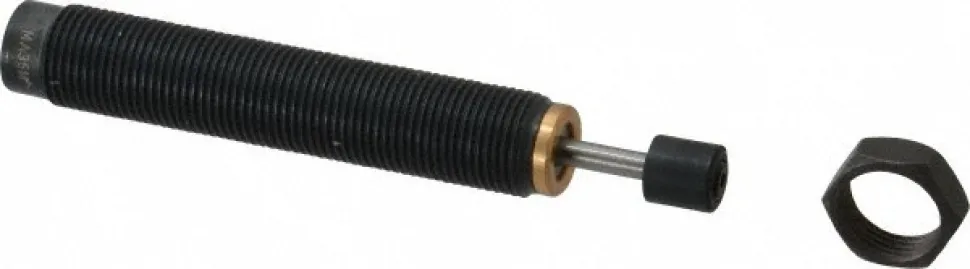 Shock Absorber: 2.60 lb, 10.1 mm Stroke, 84.1 mm OAL, 3.3 mm Rod, 10.6 mm OD, M12x1