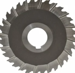 Side Chip Saw: 4" Blade Dia, 3/32" Blade Thickness, 1" Arbor Hole Dia, 32 Teeth, High Speed Steel