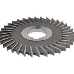 Side Chip Saw: 4" Blade Dia, 7/32" Blade Thickness, 1" Arbor Hole Dia, 36 Teeth, High Speed Steel