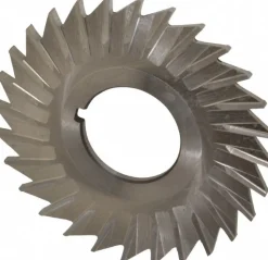 Side Chip Saw: 2-1/2" Blade Dia, 3/32" Blade Thickness, 7/8" Arbor Hole Dia, 28 Teeth, High Speed Steel