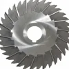 Side Chip Saw: 5" Blade Dia, 3/32" Blade Thickness, 1" Arbor Hole Dia, 36 Teeth, High Speed Steel